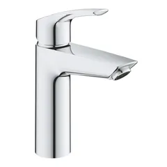 Однорычажный смеситель для раковины M-Size Grohe Eurosmart New с нажимным донным клапаном (23923003)