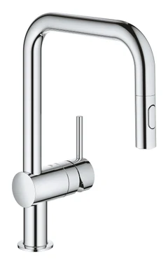 Смеситель для кухни с выдвижным изливом Grohe Minta (32322002)