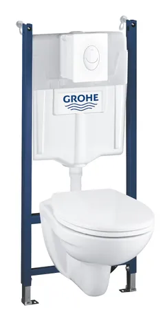 Комплект інсталяції з унітазом 4 в 1 Grohe Solido Ceramic Bundle (39117000)