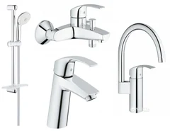 Набор смесителей Grohe Eurosmart M-Size (123248MK)