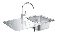 Комплект кухонной мойки и смесителя Grohe K200 (31562SD1)