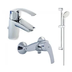 Комплект для душу, хром Grohe Eurosmart New (123576)