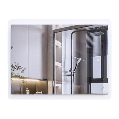 Зеркало Mixxus Premium OLIVARY MR19-90x70-REVERSE (LED Touch, Anti-fog, димер (3-6,5kK)) (MP6630)