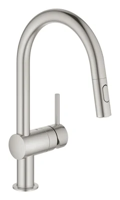 Смеситель для кухни с выдвижным изливом Grohe Minta (32321DC2)