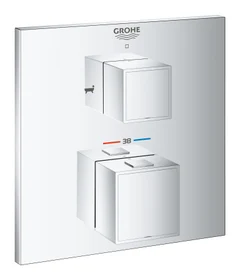 Термостат прихованого монтажу на 2 споживача Grohe Grohtherm Cube (24155000)