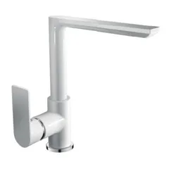 Змішувач для кухні HAIBA ALEX 018 WHITE-CHROME (HB9569)