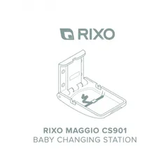 Настінний сповивальний столик Rixo Maggio (CS901)