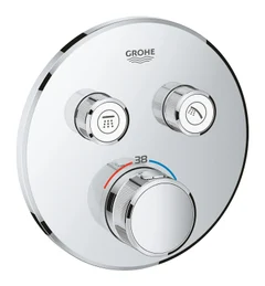 Термостат прихованого монтажу на 2 споживача Grohe Grohtherm SmartControl (29119000)