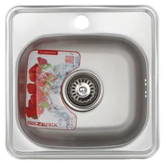 Мийка кухонна ZERIX Z3838-06-160D (decor) (ZM0556)