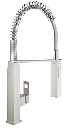 Смеситель для кухни с гибким изливом Grohe Eurocube (31395DC0)