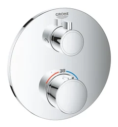 Термостат прихованого монтажу на 2 споживача Grohe Grohtherm Convent. Concealed (24076000)