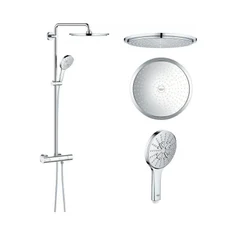 Душова система з термостатом для настінного монтажу Grohe Rainshower Smartactive 310 (27966001)