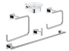 Набір аксесуарів 5 в 1 Grohe Essentials Cube New (40758001)