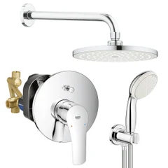 Душова система прихованого монтажу зі змішувачем Grohe Eurosmart New (UA25183004)