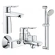 Набор смесителей для ванны M-Size Grohe BauLoop (123215M)