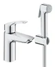 Смеситель для раковины с гигиеническим душем Grohe Eurosmart New (23124003)