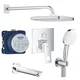 Набір для комплектації вани Grohe Eurocube з Tempesta Cube 250 (UA26417SC0)