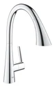 Смеситель для кухни с выдвижным изливом Grohe Zedra (32294002)