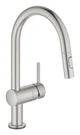 Сенсорный смеситель для кухни с выдвижным изливом Grohe Minta Touch (31358DC2)