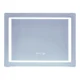 Дзеркало Mixxus Style MR03-80x60 (годинник, LED-підсвічування, антизапотівання) (MI6005)